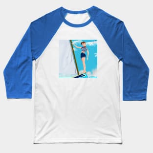 Sailing in the Ocean Baseball T-Shirt